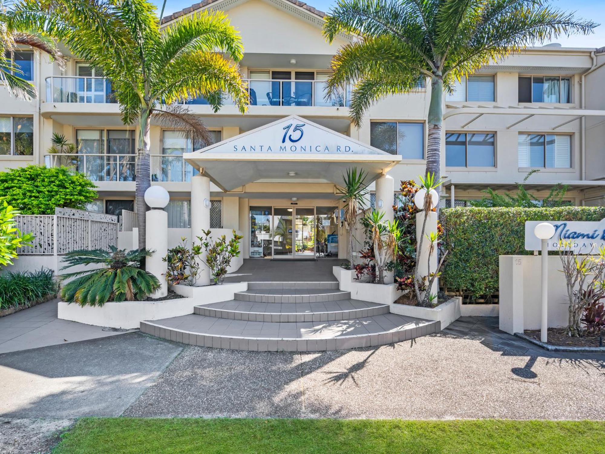Miami Beachside Holiday Apartments Gold Coast Eksteriør billede